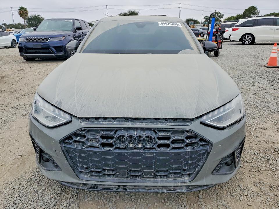 2021 Audi Rs4 VIN WAUB4AF47MA063168 COPART salvage auction — FRONT END, Ca - Salvage Certificate, sold $16,800 on 2026-09-11 (photo 5)