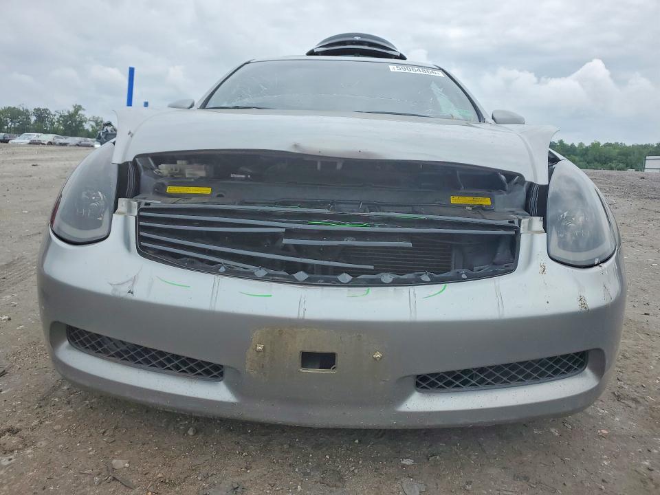 2006 Infiniti G35 VIN JNKCV54E36M716506 COPART salvage auction — FRONT END, Va - Cert Of Title - Salvage, sold $325 on 2026-07-22 (photo 5)