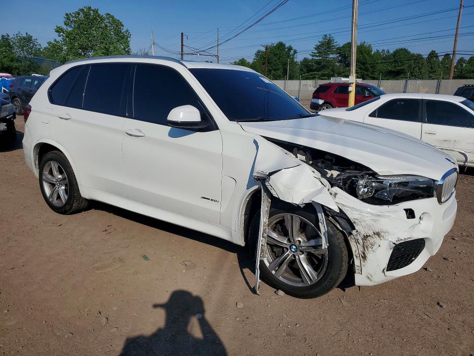 2016 BMW X5 VIN 5UXKR6C55G0J80447 COPART salvage auction — FRONT END, Pa - Certificate Of Salvage, sold $525 on 2026-07-29 (photo 4)
