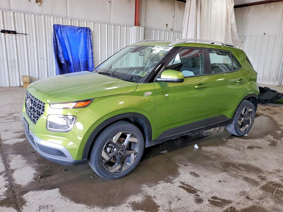 2022 Hyundai Venue VIN KMHRC8A36NU155444 COPART salvage auction — REAR END, Ny - Mv-907A Salvage Certificate, sold $4,100 on 2026-07-06 (photo 1)