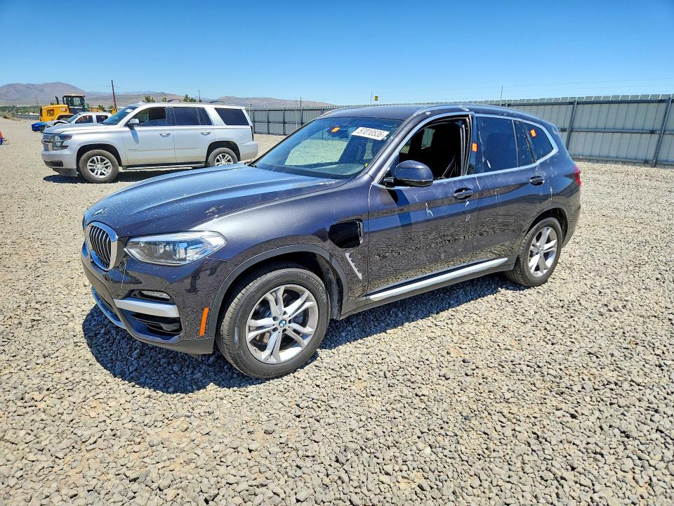 2021 BMW X3 VIN 5UXTS1C04M9G84191 COPART salvage auction — VANDALISM, Ca - Salvage Certificate, sold $14,300 on 2026-07-30 (photo 1)