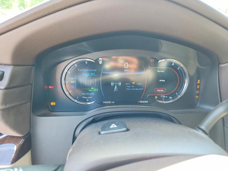 2016 Cadillac Escalade VIN 1GYS3BKJ6GR462743 COPART salvage auction — FRONT END, Nj - Cert Of Title-Salvage, sold $6,200 on 2026-07-09 (photo 9)