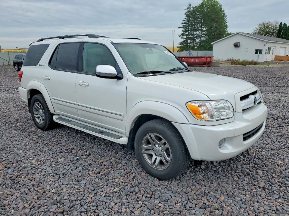 2007 Toyota Sequoia VIN 5TDBT48A17S282208 COPART salvage auction — SIDE, In - Cert Of Title-Salvage Title, sold $200 on 2026-07-07 (photo 4)