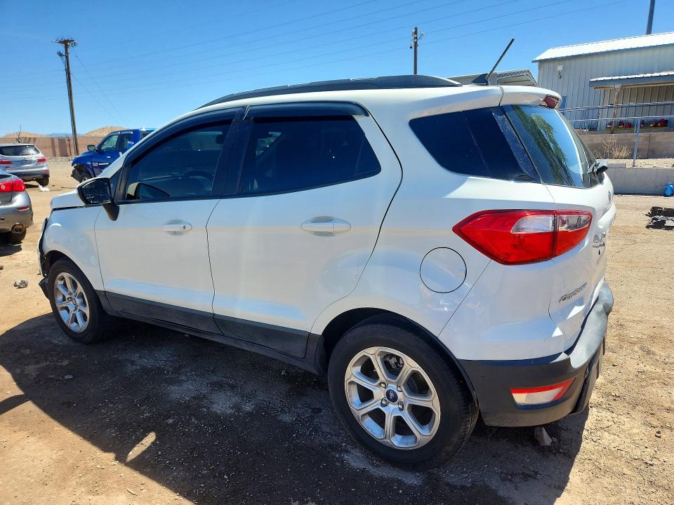 2021 Ford Ecosport VIN MAJ3S2GE1MC409154 COPART salvage auction — FRONT END, Nm - Cert Of Title-Salvage, sold $200 on 2026-07-02 (photo 2)