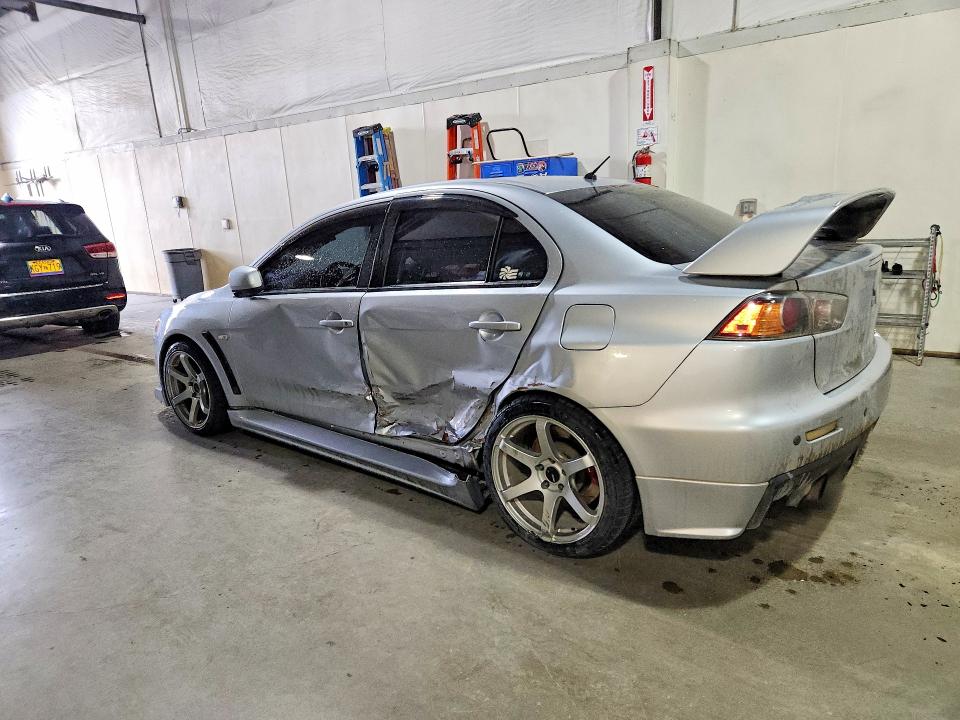 2013 Mitsubishi VIN JA32W8FV8DU016579 COPART salvage auction — SIDE, Ak - Bill Of Sale- Salvage, sold $4,400 on 2026-07-21 (photo 2)