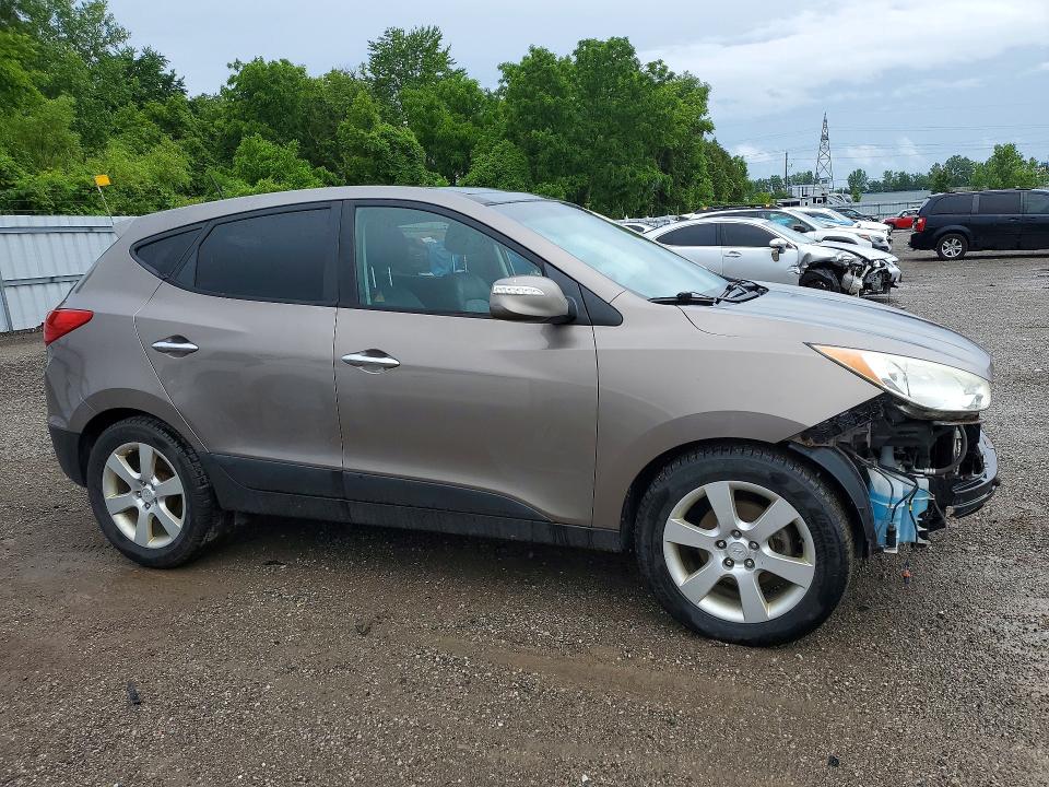 2012 Hyundai VIN KM8JUCAC7CU514570 COPART salvage auction — FRONT END, On - Permit Salvage, sold $400 on 2026-07-28 (photo 4)