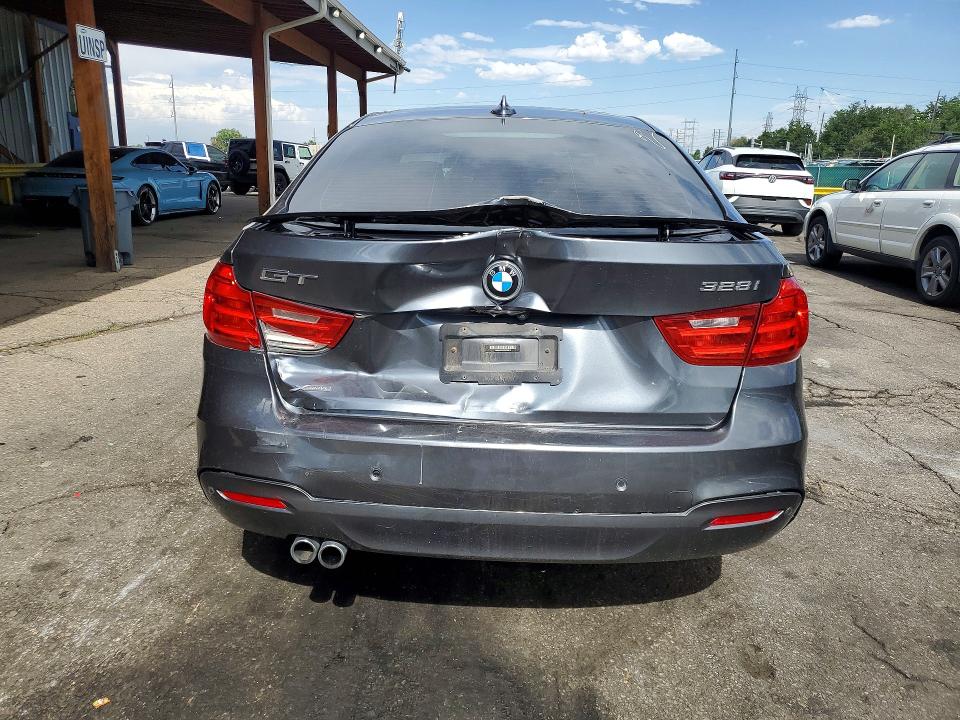 2016 BMW 3er VIN WBA8Z5C50GGS37616 COPART salvage auction — REAR END, Co - Public - Salvage Title, sold $2,900 on 2026-07-30 (photo 6)