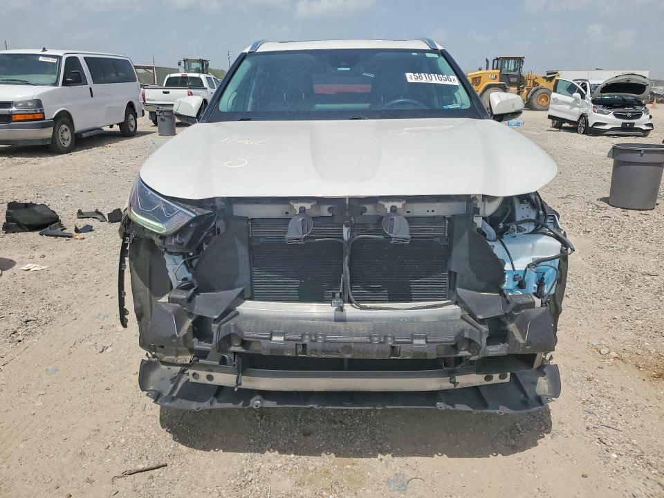 2020 Toyota Highlander VIN 5TDDZRBH1LS013811 COPART salvage auction — REAR END, Tx - Salvage Vehicle Title, sold $13,300 on 2026-07-23 (photo 5)