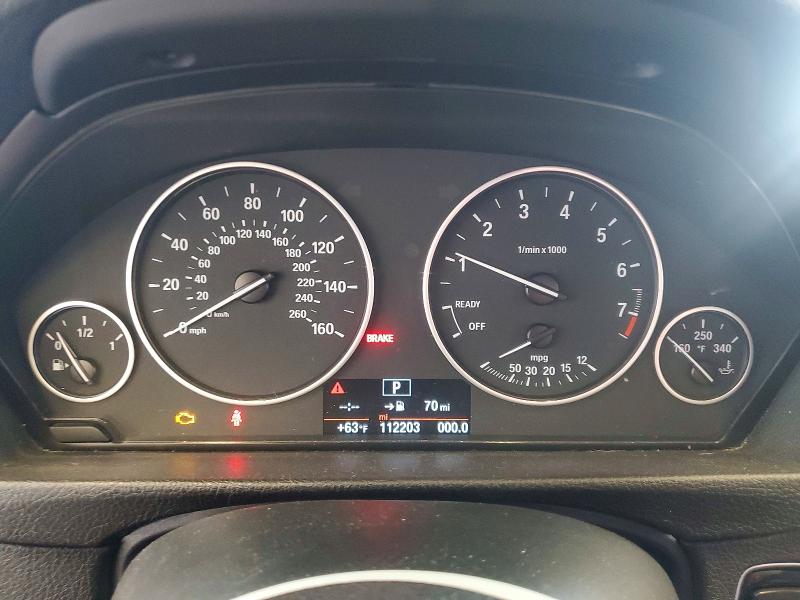 2015 BMW 3er VIN WBA3C3C59FP665022 COPART salvage auction — MINOR DENT/SCRATCHES, Salvage Title, sold $3,050 on 2026-07-15 (photo 9)