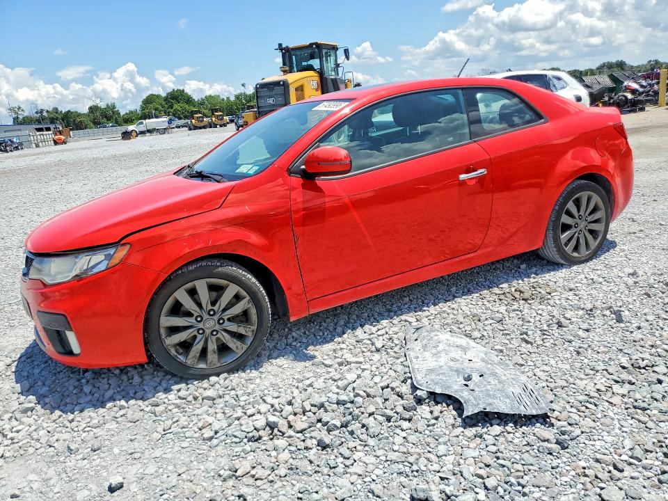 2012 Kia VIN KNAFW6A31C5644101 COPART salvage auction — SIDE, Fl - Cert Of Title Slvg Rebuildable, sold $525 on 2026-07-14 (photo 1)