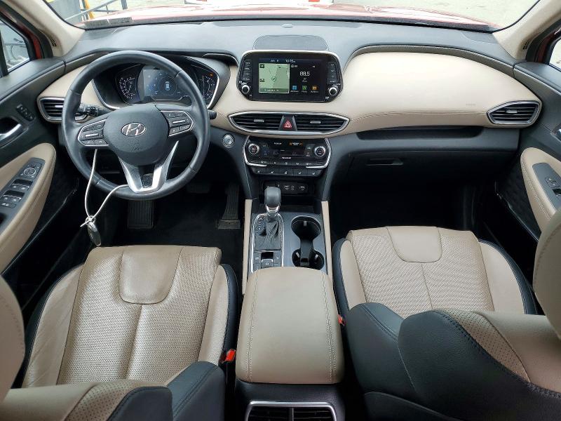 2019 Hyundai Santa fe VIN 5NMS53AA5KH051502 COPART salvage auction — FRONT END, PA - CERTIFICATE OF SALVAGE, sold $7,800 on 2026-07-02 (photo 8)