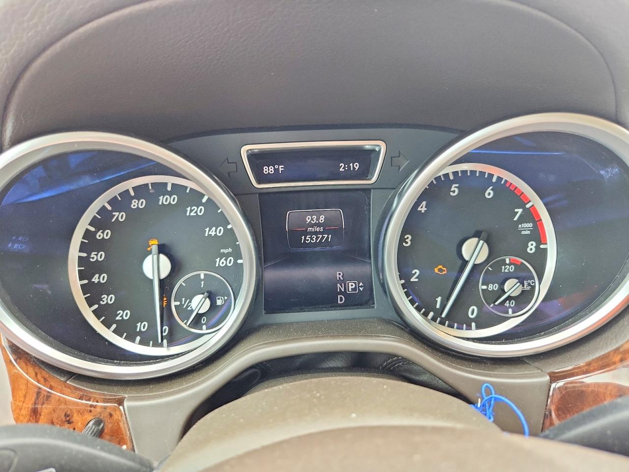 2014 Mercedes-Benz GL-Class VIN 4JGDF7CE3EA284544 COPART salvage auction — Normal Wear, TX - CERTIFICATE OF TITLE, sold $1,450 on 2026-07-09 (photo 9)