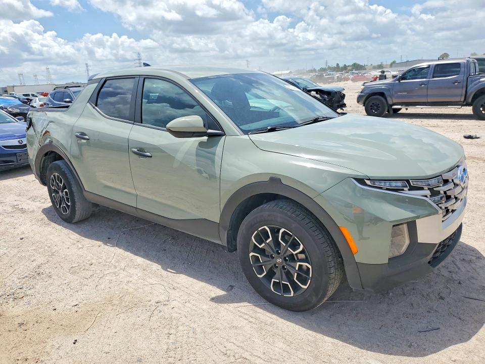 2024 Hyundai Santa cruz VIN 5NTJA4AE1RH096970 COPART salvage auction — REAR END, Ar - Cert Of Title-Salvage, sold $11,800 on 2026-07-02 (photo 4)