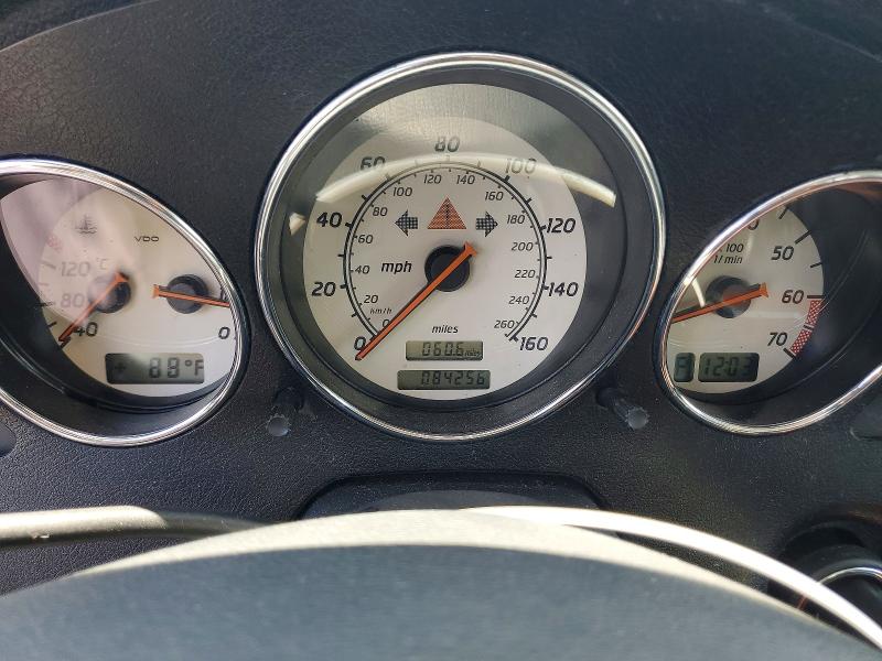 2001 Mercedes-benz Slk-class VIN WDBKK65F31F210737 COPART salvage auction — FRONT END, Tn - Salvage Certificate, sold $575 on 2026-07-06 (photo 9)