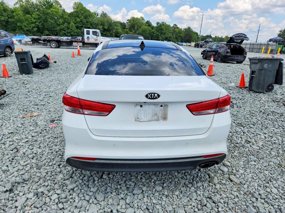 2016 Kia VIN 5XXGU4L37GG057675 COPART salvage auction — FRONT END, Nc - Dlr Only-Clean/Over 25% Damage, sold $725 on 2026-07-15 (photo 6)