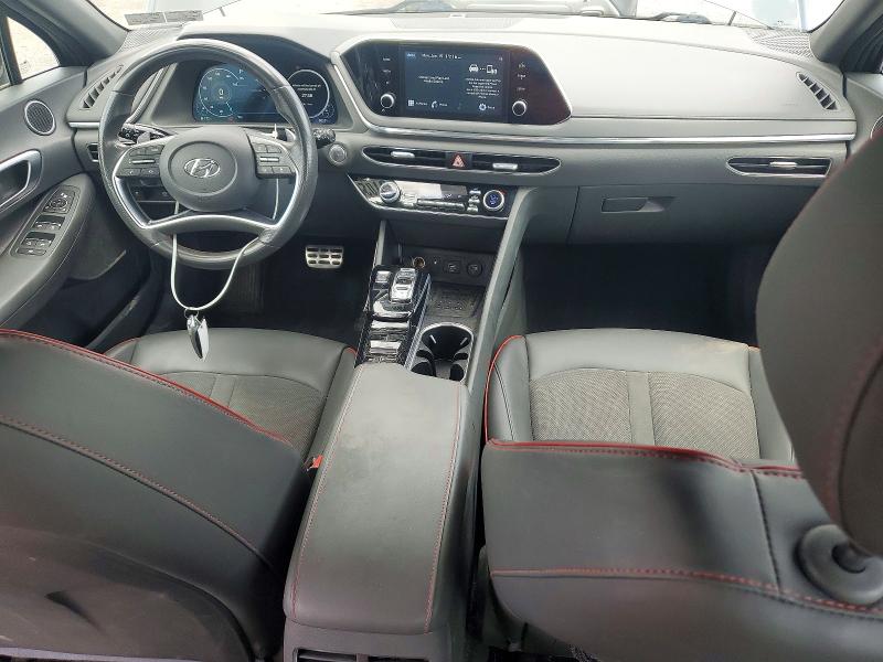 2021 Hyundai Sonata VIN 5NPEJ4J27MH062899 COPART salvage auction — FRONT END, Pa - Certificate Of Salvage, sold $3,800 on 2026-07-20 (photo 8)