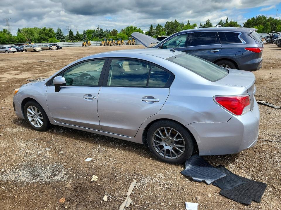 2012 Subaru VIN JF1GJAC68CH013351 COPART salvage auction — SIDE, Il - Salvage Certificate, sold $1,100 on 2026-07-30 (photo 2)