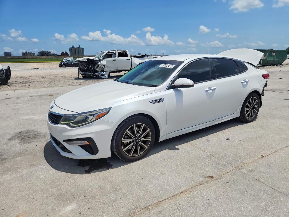 2019 Kia Optima VIN 5XXGU4L19KG339629 COPART salvage auction — REAR END, La - Cert Of Title-Salvage, sold $1,600 on 2026-07-08 (photo 1)