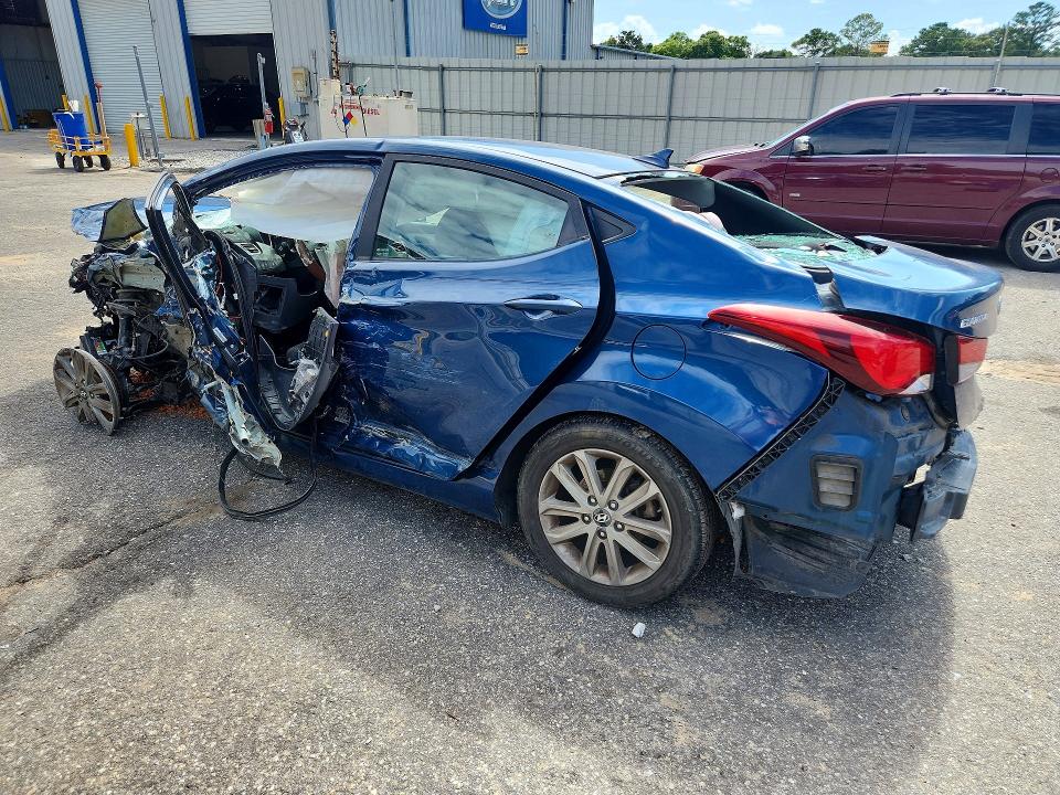 2014 Hyundai Elantra VIN KMHDH4AE2EU202362 COPART salvage auction — ALL OVER, Al - Cert Of Title-Salvage Title, sold $250 on 2026-07-20 (photo 2)