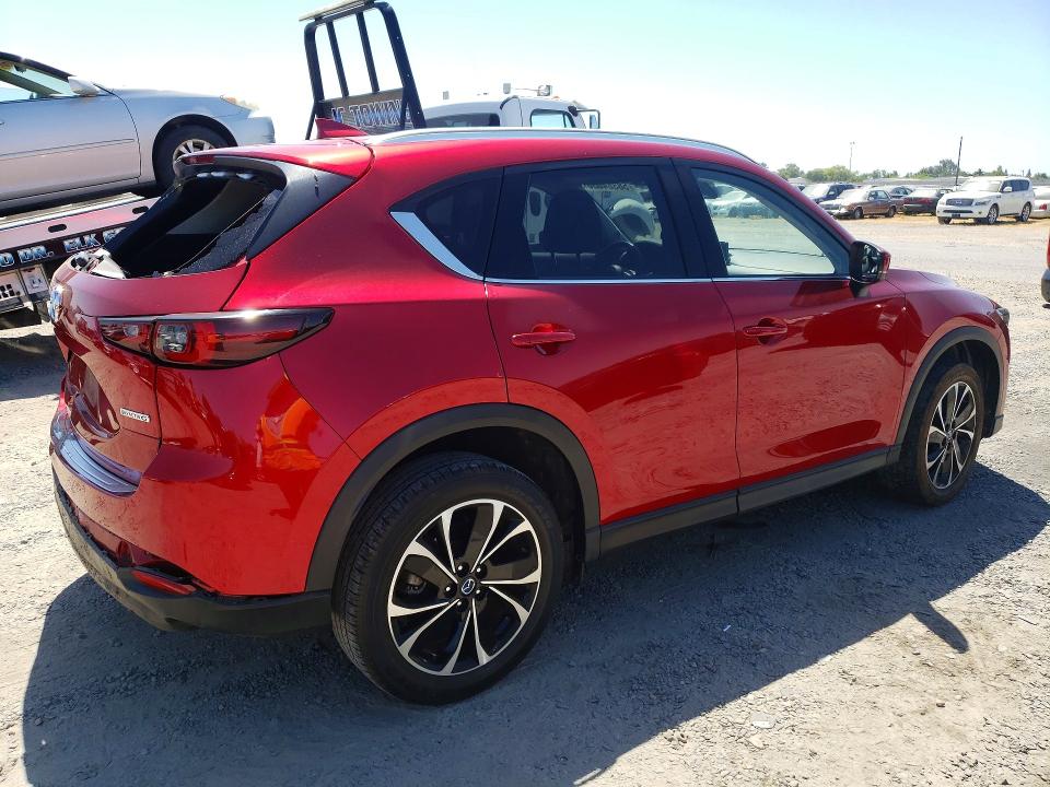 2022 Mazda VIN JM3KFBDM9N0647866 COPART salvage auction — REAR END, Ca - Salvage Certificate, sold $7,700 on 2026-07-28 (photo 3)