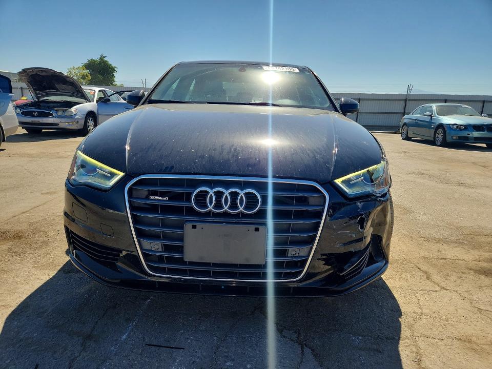2016 Audi A3 VIN WAUB8GFF7G1063815 COPART salvage auction — FRONT END, Ca - Salvage Certificate, sold $3,600 on 2026-07-06 (photo 5)