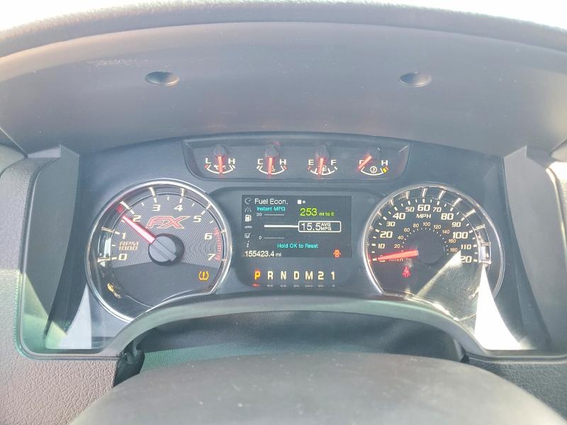 2014 Ford F-150 VIN 1FTFW1ET3EFC33439 COPART salvage auction — REAR END, Ut - Salvage Certificate, sold $875 on 2026-07-24 (photo 9)