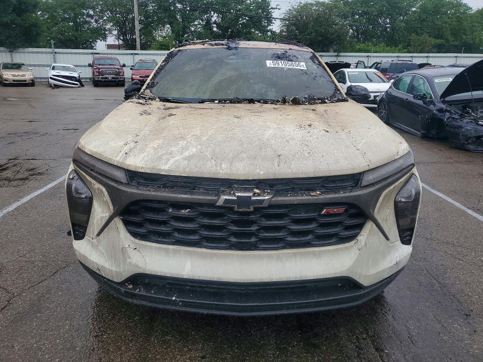 2025 Chevrolet Trax VIN KL77LJEP3SC185628 COPART salvage auction — BURN, OH - CERT OF TITLE-SALVAGE, sold $1,950 on 2026-07-10 (photo 5)