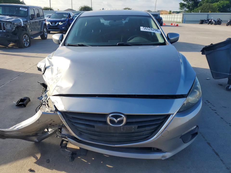 2014 Mazda VIN JM1BM1L78E1182222 COPART salvage auction — FRONT END, Tx - Salvage Vehicle Title, sold $1,350 on 2026-07-09 (photo 5)