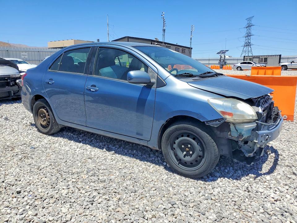 2012 Toyota Yaris VIN JTDBT4K37CL022188 COPART salvage auction — FRONT END, Az - Certificate Of Title, sold $2,100 on 2026-07-19 (photo 4)