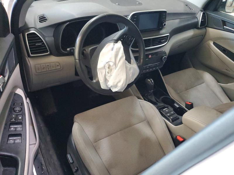 2020 Hyundai Tucson VIN KM8J3CAL4LU117112 COPART salvage auction — FRONT END, Pa - Certificate Of Salvage, sold $750 on 2026-07-08 (photo 8)