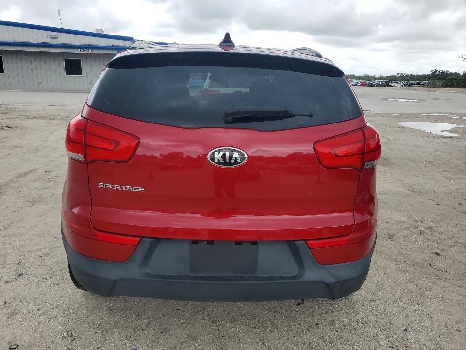 2015 Kia Sportage VIN KNDPB3AC0F7696930 COPART salvage auction — FRONT END, Fl - Cert Of Title Slvg Rebuildable, sold $875 on 2026-07-15 (photo 6)