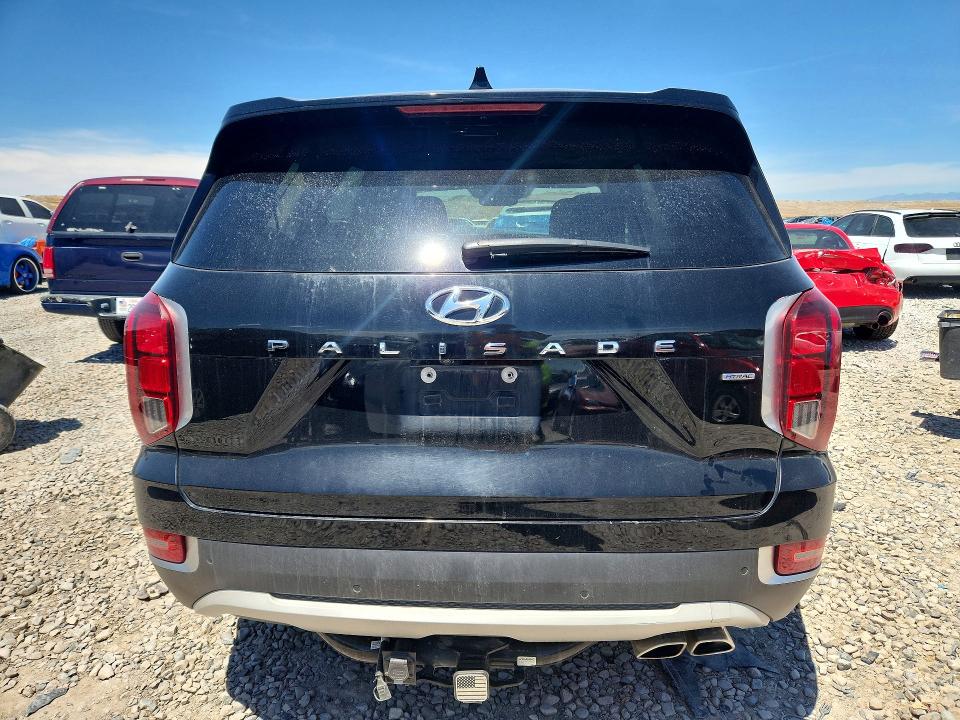 2021 Hyundai VIN KM8R4DHE4MU300461 COPART salvage auction — FRONT END, Ut - Salvage Certificate, sold $5,900 on 2026-07-10 (photo 6)
