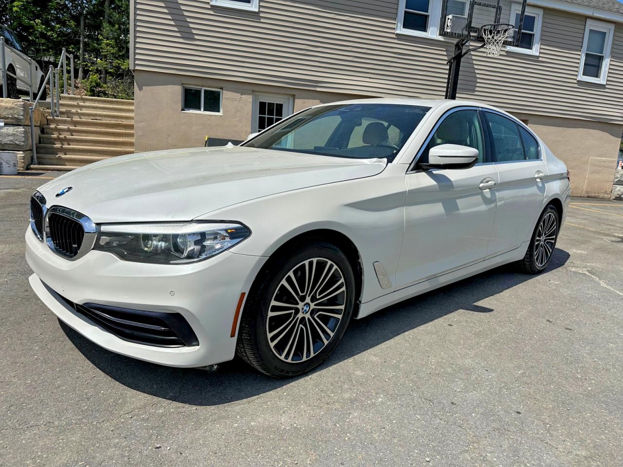 2019 BMW 5 Series VIN WBAJA5C59KWW18744 COPART salvage auction — Minor Dent/Scratches, NC - CERTIFICATE OF TITLE, sold $12,200 on 2026-07-01 (photo 1)