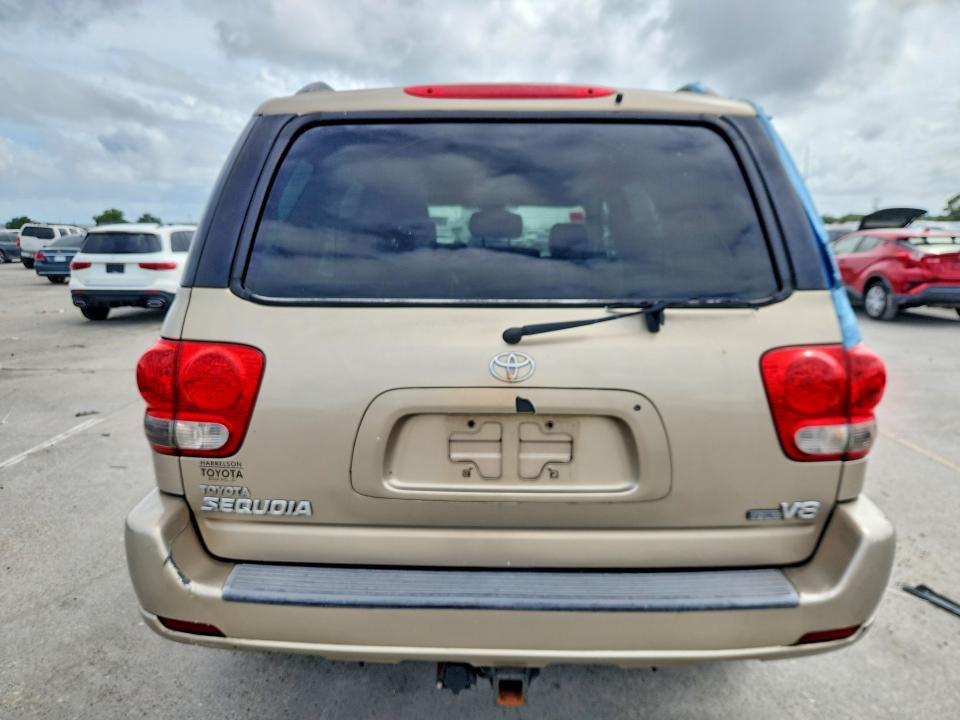 2005 Toyota Sequoia VIN 5TDZT34A35S263462 COPART salvage auction — NORMAL WEAR, MS - CERTIFICATE OF TITLE (P), sold $550 on 2026-07-22 (photo 6)