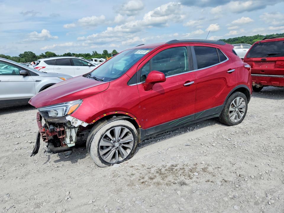 2020 Buick Encore VIN KL4CJASB4LB052717 COPART salvage auction — FRONT END, Wv - Salvage Certificate, sold $1,500 on 2026-07-27 (photo 1)