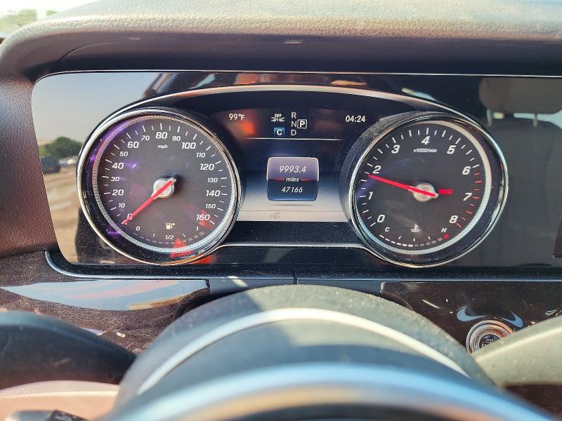 2019 Mercedes-benz E-klasse VIN WDDZF4JB1KA506680 COPART salvage auction — FRONT END, Fl - Cert Of Title Slvg Rebuildable, sold $9,500 on 2026-07-09 (photo 9)