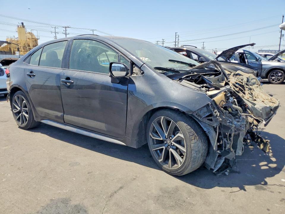 2020 Toyota Corolla VIN JTDS4RCE8LJ052077 COPART salvage auction — FRONT END, Ca - Salvage Certificate, sold $1,050 on 2026-07-06 (photo 4)