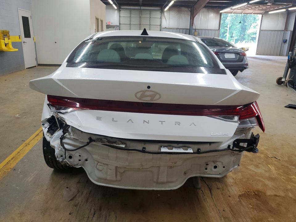 2024 Hyundai Elantra VIN KMHLP4DG1RU834187 COPART salvage auction — REAR END, FL - DLR ONLY CERT OF DESTRUCTION, sold $5,600 on 2026-07-29 (photo 6)