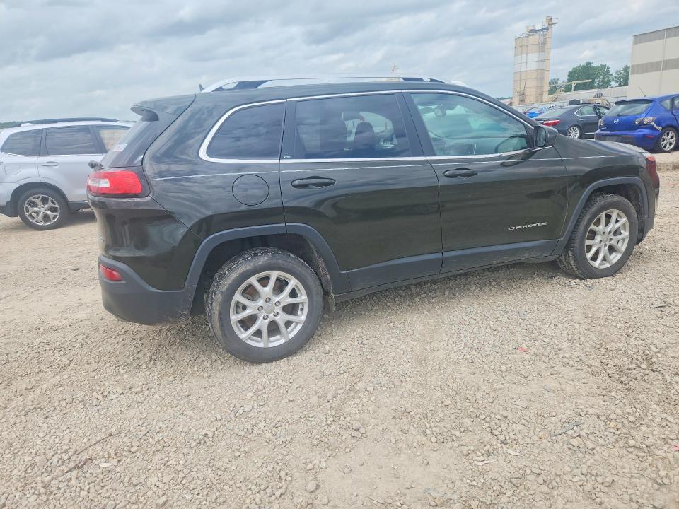 2017 Jeep Cherokee VIN 1C4PJLCS1HW607849 COPART salvage auction — SIDE, Salvage Title, sold $800 on 2026-07-23 (photo 3)