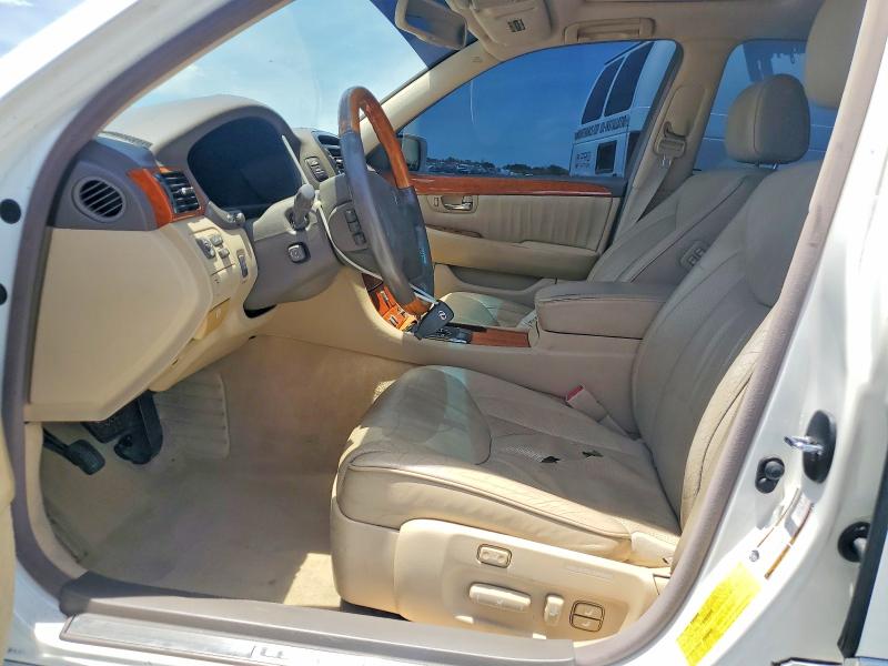 2005 Lexus Ls 430 VIN JTHBN36F355017732 COPART salvage auction — MINOR DENT/SCRATCHES, Fl - Certificate Of Title (P), sold $25 on 2026-07-21 (photo 7)