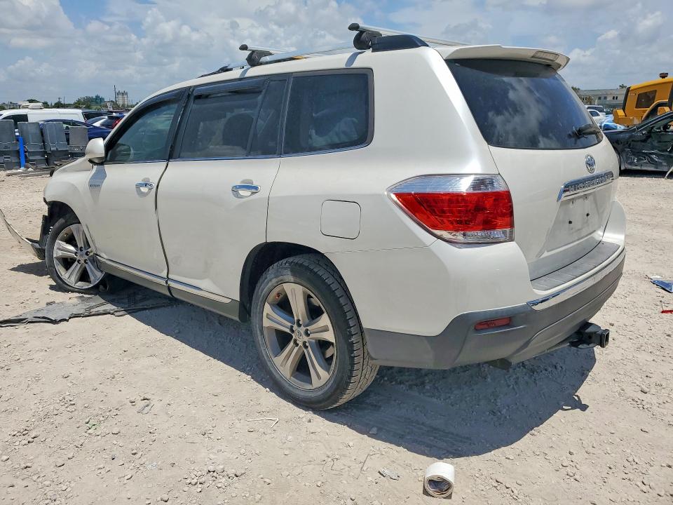 2012 Toyota VIN 5TDYK3EH4CS061379 COPART salvage auction — FRONT END, Fl - Cert Of Title Slvg Rebuildable, sold $2,350 on 2026-07-31 (photo 2)