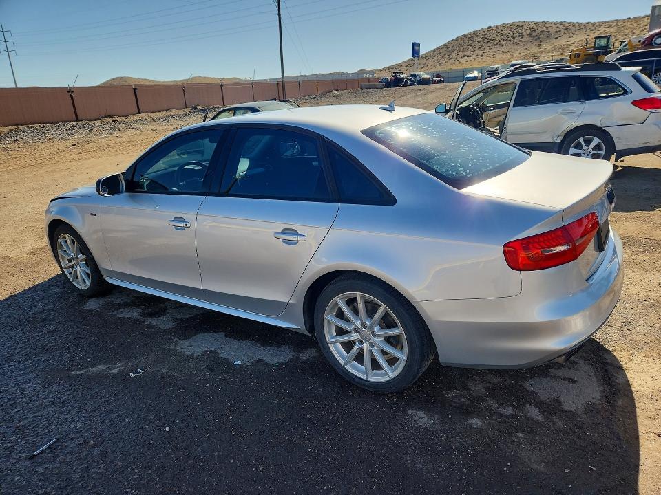 2014 Audi A4 VIN WAUEFAFLXEN034787 COPART salvage auction — FRONT END, Nm - Cert Of Title-Salvage, sold $1,300 on 2026-07-13 (photo 2)
