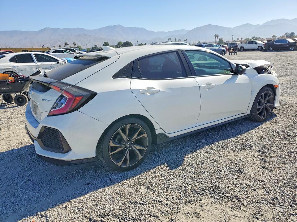 2017 Honda VIN SHHFK7H47HU423397 COPART salvage auction — FRONT END, CA - SALVAGE CERTIFICATE, sold $2,450 on 2026-07-22 (photo 3)