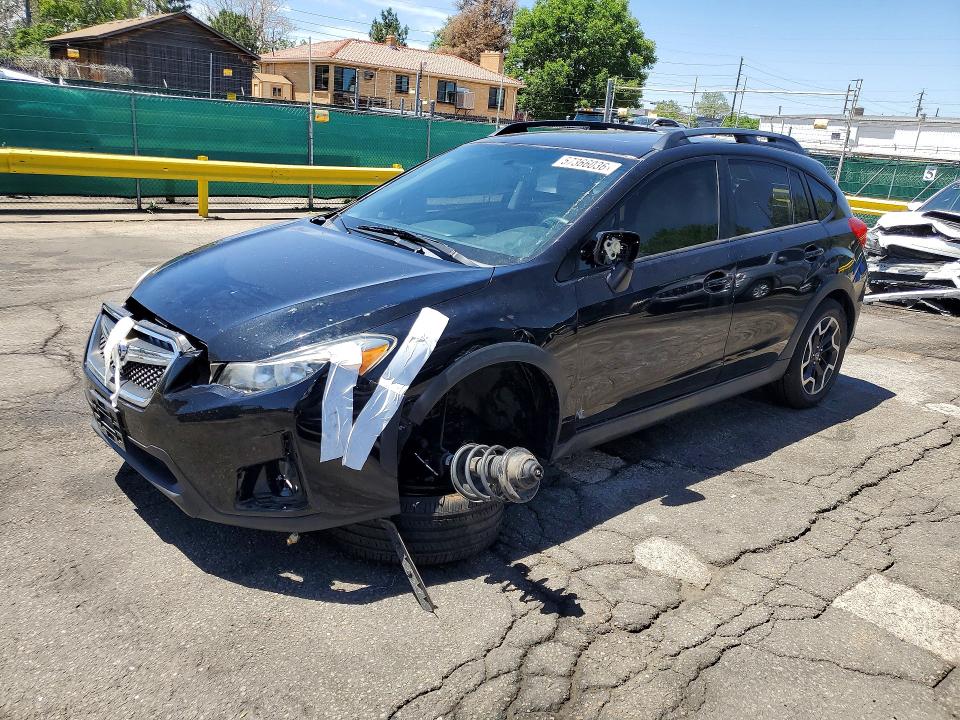 2016 Subaru Xv VIN JF2GPABC5G8292796 COPART salvage auction — FRONT END, Co - Public - Salvage Title, sold $1,350 on 2026-07-28 (photo 1)