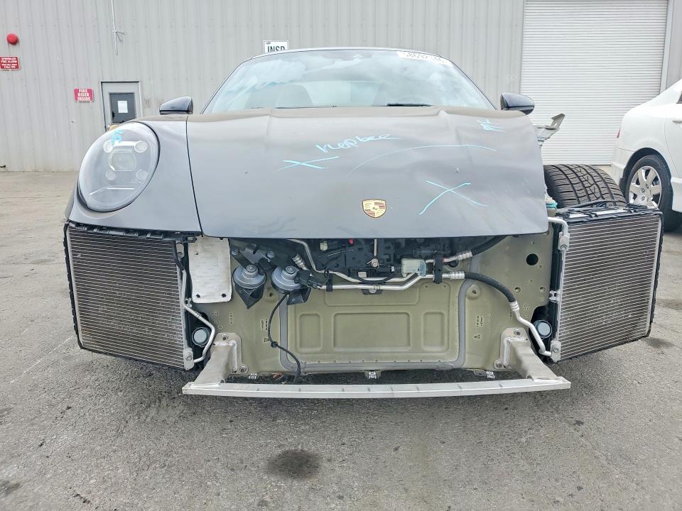 2020 Porsche 911 VIN WP0AA2A93LS205511 COPART salvage auction — FRONT END, Ca - Salvage Certificate, sold $68,000 on 2026-08-10 (photo 5)