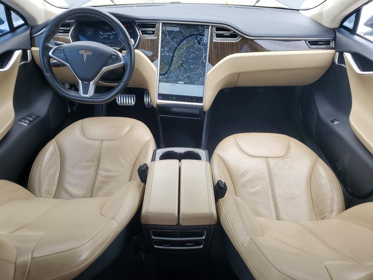 2014 Tesla Model S VIN 5YJSA1H12EFP28985 COPART salvage auction — Normal Wear, TN - CERTIFICATE OF TITLE (P), sold $2,350 on 2026-07-01 (photo 8)