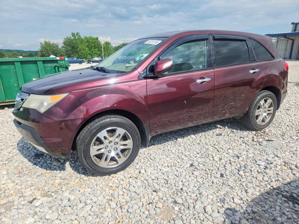 2009 Acura Mdx VIN 2HNYD28689H519604 COPART salvage auction — REAR END, Mi - Certificate Of Title, sold $875 on 2026-07-09 (photo 1)