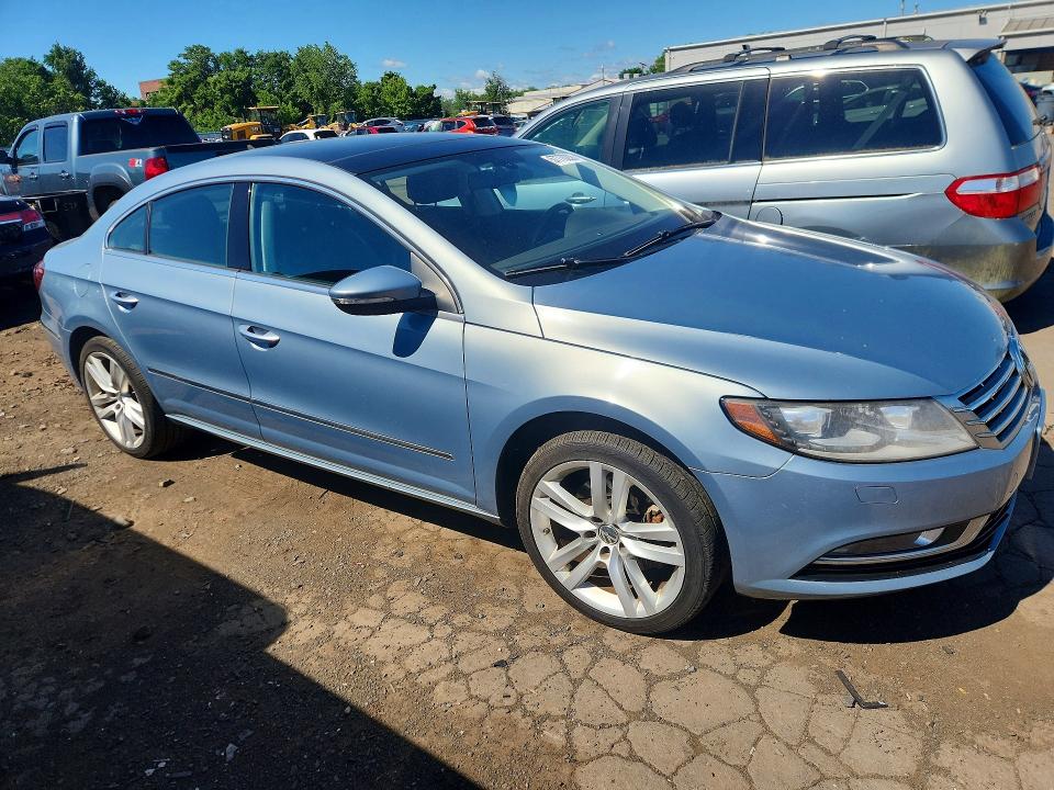 2013 Volkswagen Passat cc VIN WVWRP7ANXDE556380 COPART salvage auction — MECHANICAL, Ct - Certificate Of Title, sold $450 on 2026-07-10 (photo 4)