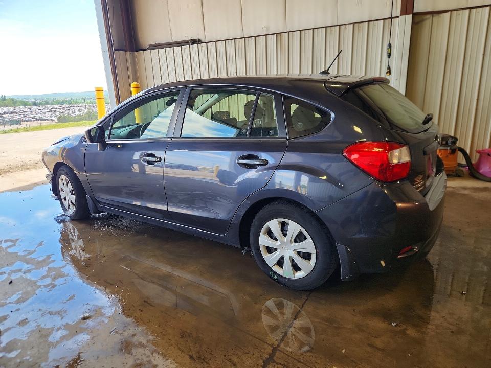 2016 Subaru Impreza VIN JF1GPAA6XGH294978 COPART salvage auction — FRONT END, Pa - Certificate Of Salvage, sold $2,050 on 2026-07-02 (photo 2)