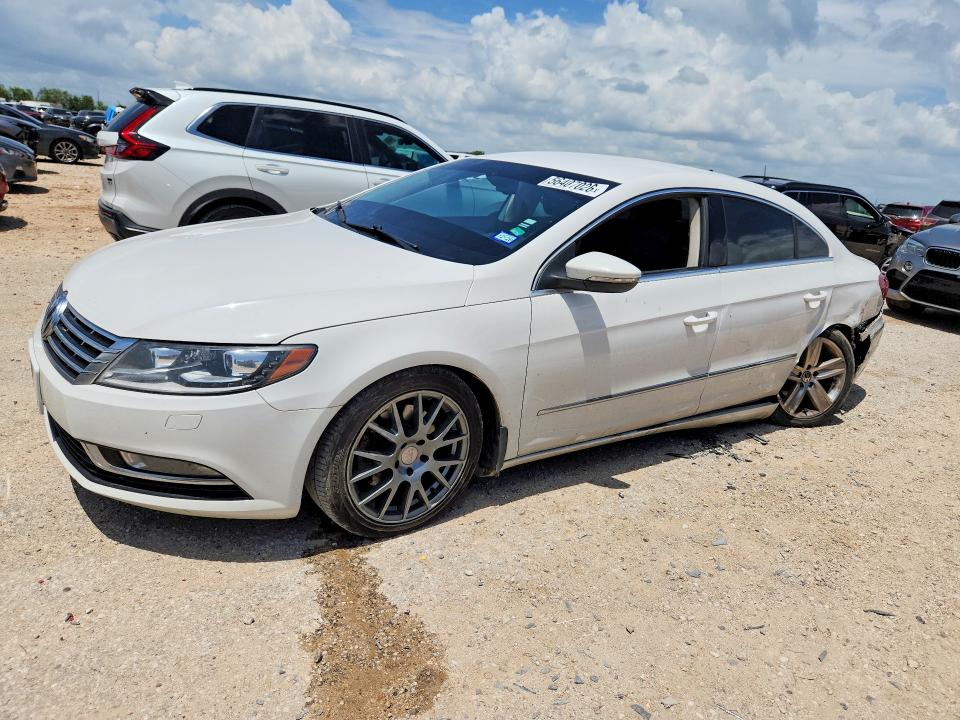 2014 Volkswagen Passat cc VIN WVWBP7AN2EE509492 COPART salvage auction — REAR END, TX - SALVAGE VEHICLE TITLE (P), sold $900 on 2026-07-16 (photo 1)